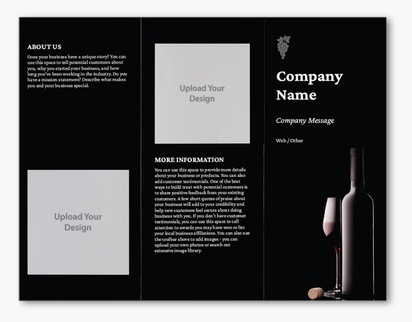 Design Preview for Design Gallery: Bars & Nightclubs Custom Brochures, 8.5" x 11" Z-fold