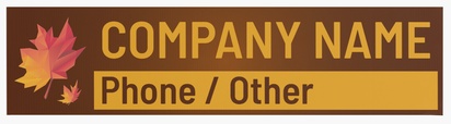 Design Preview for Design Gallery: Construction, Repair & Improvement Plastic Signs, 152 x 610 mm