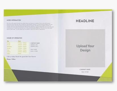 Design Preview for Design Gallery: Marketing & Communications Custom Brochures, 11" x 17" Bi-fold