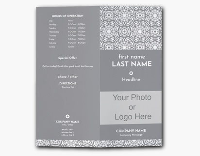 Design Preview for Design Gallery: Bags & Accessories Custom Brochures, 9" x 8" Bi-fold