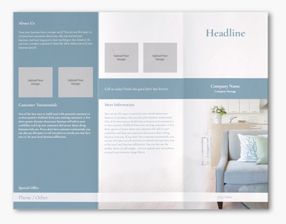 Design Preview for Design Gallery: Interior Design Custom Brochures, 8.5" x 11" Z-fold