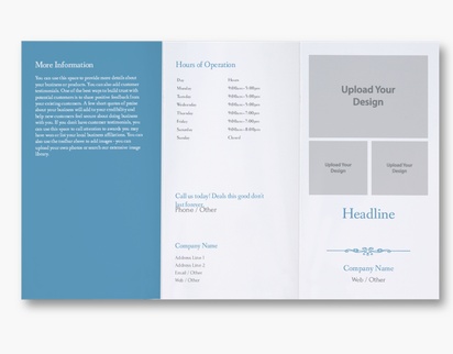 Design Preview for Design Gallery: Property & Estate Agents Custom Brochures, 8.5" x 14" Tri-fold