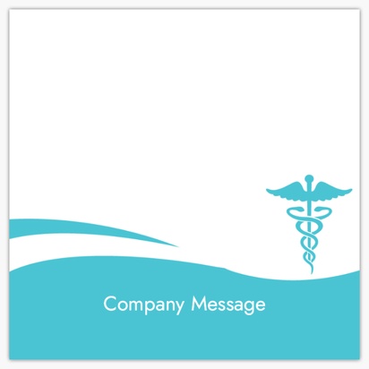 Design Preview for Design Gallery: Medical Professionals Acrylic Signs, 6" x 6"