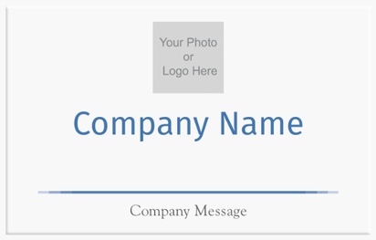 A simple business blue design with 1 uploads