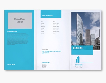 Design Preview for Design Gallery: Recruiting & Temporary Agencies Custom Brochures, 9" x 16" Tri-fold