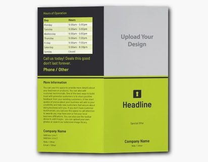 Design Preview for Design Gallery: Property Management Custom Brochures, 9" x 8" Bi-fold