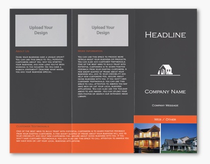 Design Preview for Design Gallery: Home Inspection Custom Brochures, 8.5" x 11" Z-fold