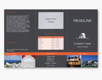 A real estate agent 世帯主 white gray design with 1 uploads