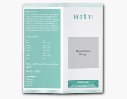 Design Preview for Graphic Design Custom Brochures Templates, 9" x 8" Bi-fold