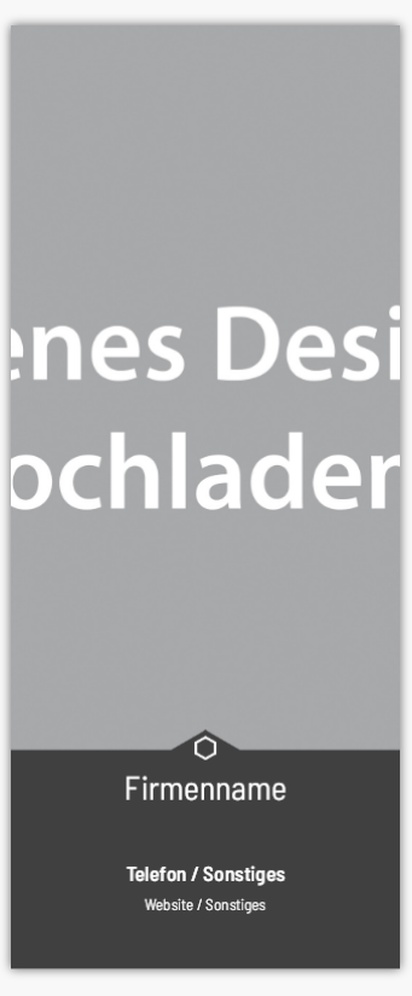 Designvorschau für Designgalerie: Roll-Up-Banner, 85 x 206 cm Economy
