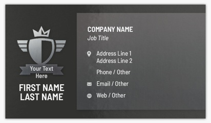 Design Preview for Design Gallery: Car Services Standard Visiting Cards