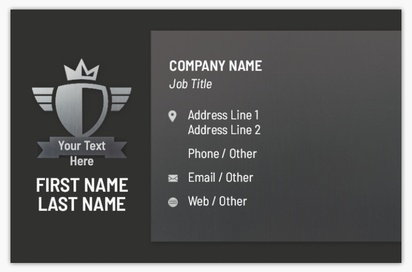 Design Preview for Car Services and Chauffeur Business Cards  , Standard (85 x 55 mm)