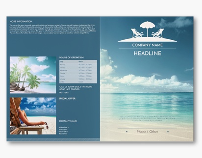 A vacation travel agent gray white design for Modern & Simple