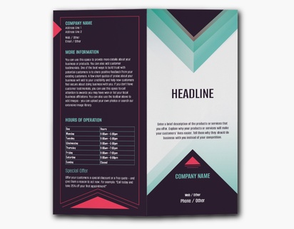 Design Preview for Design Gallery: Recruiting & Temporary Agencies Custom Brochures, 9" x 8" Bi-fold