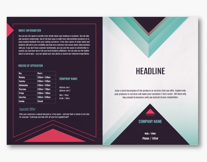 Design Preview for Design Gallery: Network Administration Custom Brochures, 11" x 17" Bi-fold