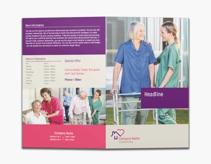 Design Preview for Design Gallery: Community Living Custom Brochures, 8.5" x 11" Bi-fold