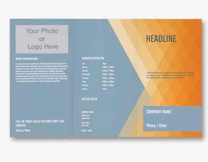 Design Preview for Design Gallery: Business Services Custom Brochures, 8.5" x 14" Tri-fold