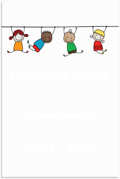 Design Preview for Design Gallery: Education & Child Care Acrylic Signs, 12" x 18"