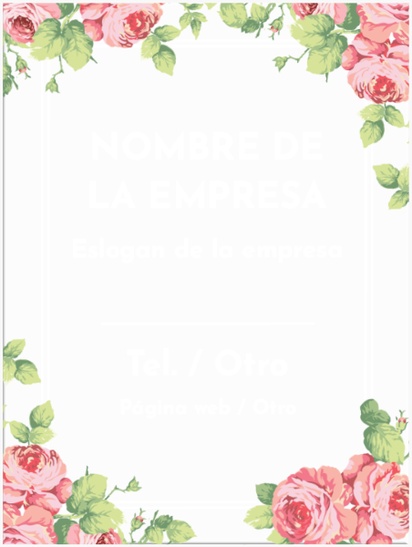 Un accesorios boutique diseño blanco crema para Floral