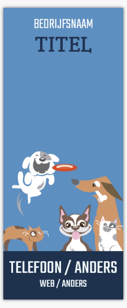 Voorvertoning ontwerp voor Ontwerpgalerij: Dieren en dierenverzorging Roll-up banners, 85 x 206 cm Economy