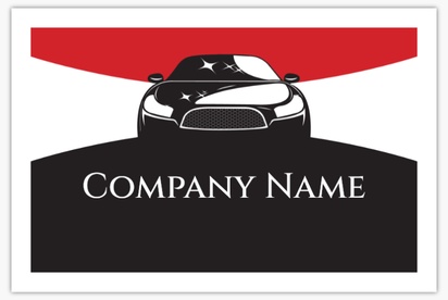 Design Preview for Car Services Plastic Signs Templates, 24" x 36"