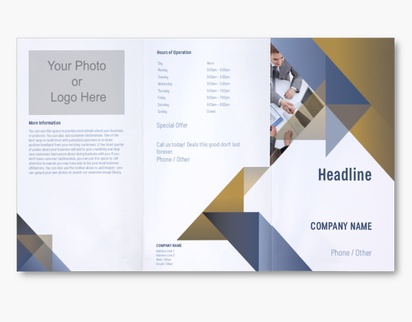 Design Preview for Design Gallery: Legal Custom Brochures, 9" x 16" Tri-fold