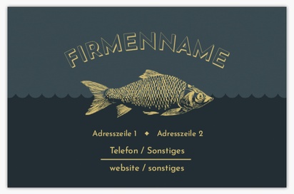 Designvorschau für Designgalerie: Standard-Visitenkarten Fischmarkt, Standard (85 x 55 mm)