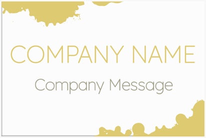 A gold dipped shiny cream gray design for Events