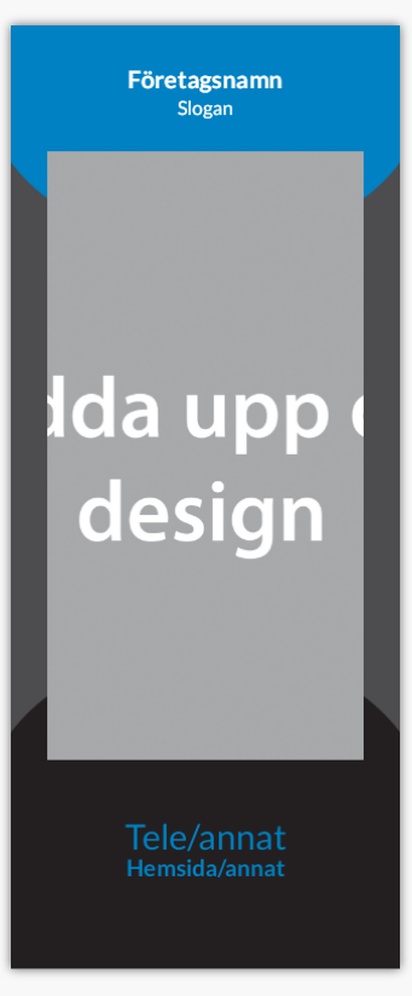 Förhandsgranskning av design för Designgalleri: Modernt och enkelt Roll-ups, 85 x 206 cm Premium 