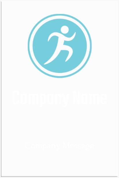 Design Preview for Design Gallery: Sports & Fitness Acrylic Signs, 18" x 27"