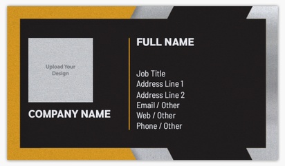 Design Preview for Design Gallery: Bold & Colorful Pearl Business Cards, Standard (3.5" x 2")