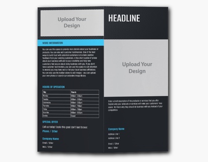 Design Preview for Design Gallery: Sports Medicine Custom Brochures, 9" x 8" Bi-fold