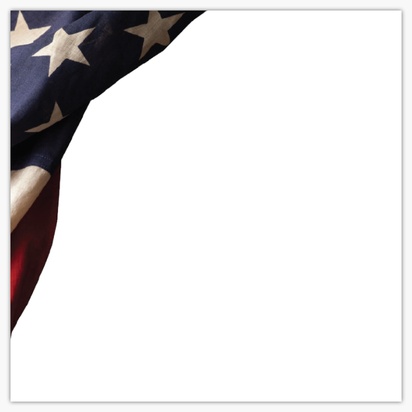Un banderín ee.uu. diseño negro blanco para Elecciones
