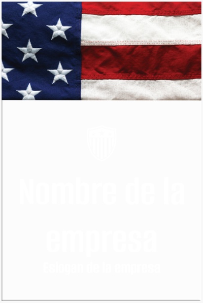 Un vertical bandera americana diseño gris azul para Elecciones