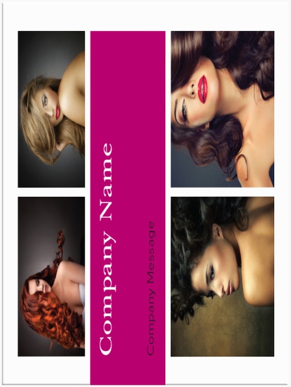 Design Preview for Design Gallery: Hair Salons Acrylic Signs, 18" x 24"