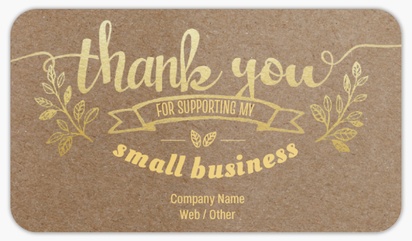 Design Preview for Design Gallery: Clothing Rounded Corner Business Cards, Standard (3.5" x 2")