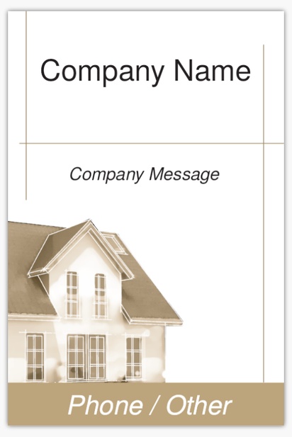 Design Preview for Real Estate Development Plastic Signs Templates, 24" x 36"