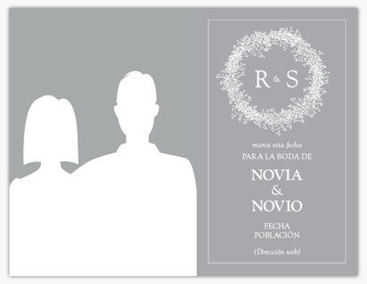 Un svatební pozvání hochzeit einladung diseño gris para Objetivo con 1 imágenes