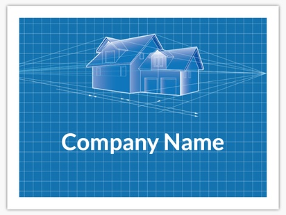 Design Preview for Architecture Plastic Signs Templates, 18" x 24"
