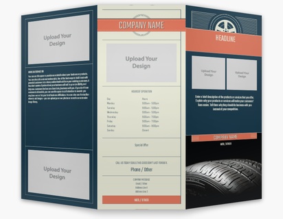 Design Preview for Design Gallery: Car Parts & Tires Custom Brochures, 8.5" x 11" Tri-fold