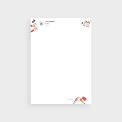 Design Preview for Design Gallery: Business Services Letterheads