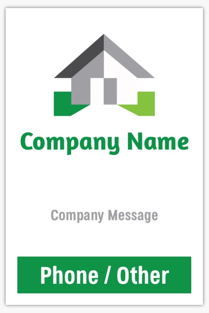 Design Preview for Property Management Plastic Signs Templates, 18" x 27"