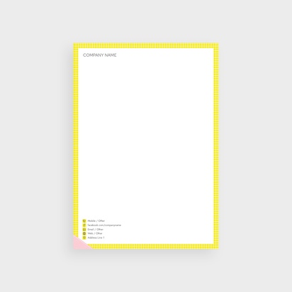 Design Preview for Design Gallery: Journalism & Media Letterheads