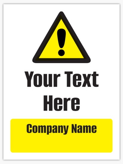 Design Preview for Handyman Plastic Signs Templates, 18" x 24"