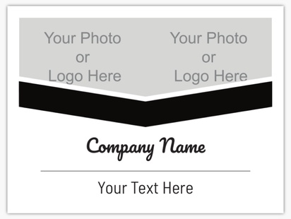 Design Preview for Modern & Simple Plastic Signs Templates, 18" x 24"