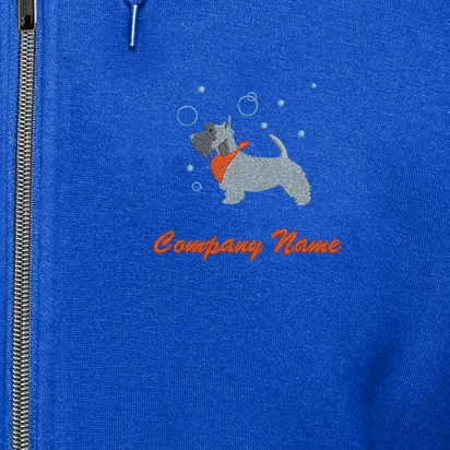 Design Preview for Design Gallery: Animals & Pet Care Hoodies, Royal Blue