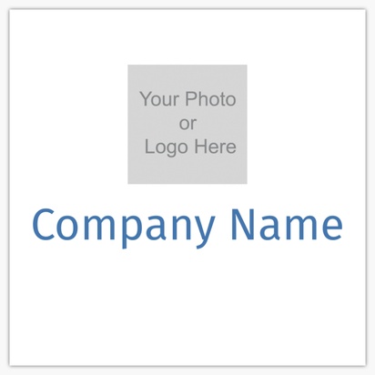 Design Preview for Business Services Metal Signs Templates, Coated white aluminum 6" x 6"