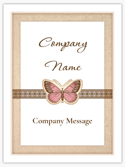 Design Preview for Crafts Plastic Signs Templates, 18" x 24"