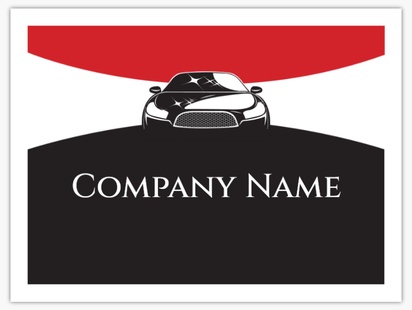 Design Preview for Auto Dealers Plastic Signs Templates, 18" x 24"