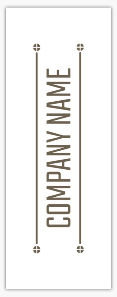 Design Preview for Handyman Plastic Signs Templates, 3" x 8"